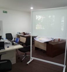 Papan tulis kaca glassboard 19