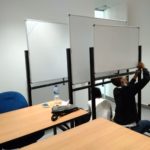 papan tulis whiteboard standing magnetik