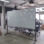 Papan Tulis Whiteboard Standing 120x240 Magnetic Trnatv