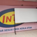 Papan Tulis Whiteboard Standing 120x240 Magnetic bimbel inten